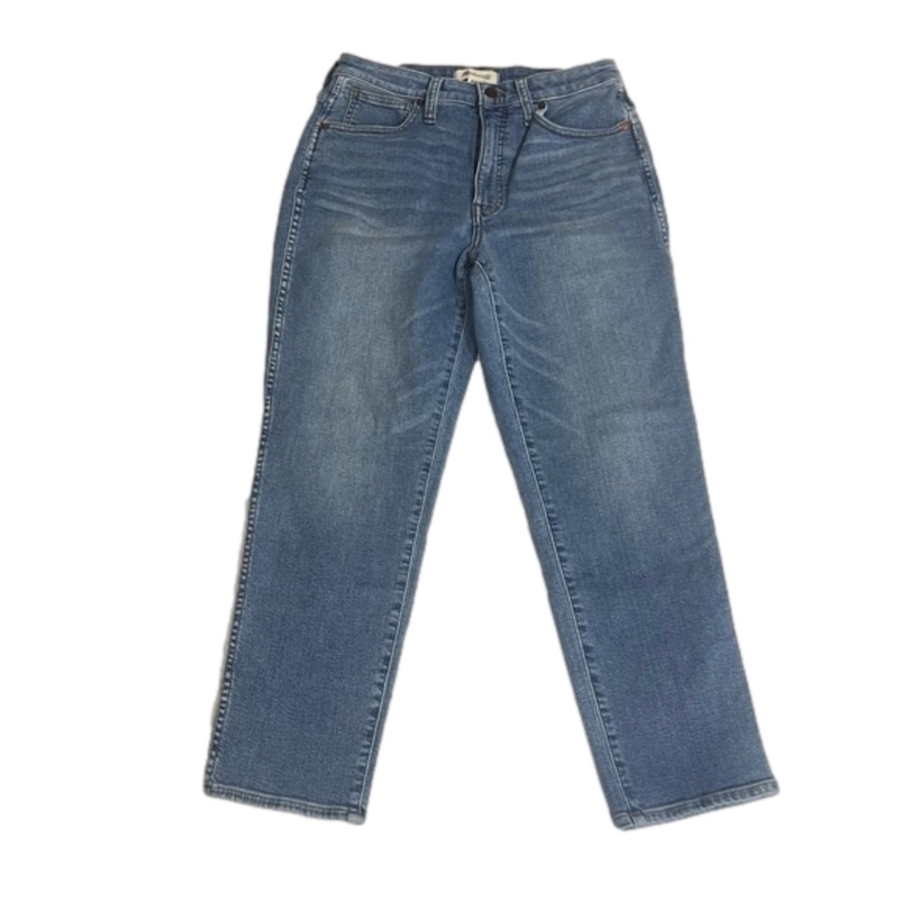 Madewell Curvy Stovepipe Women's Blue Jeans Size 30 New High Waist Ankle